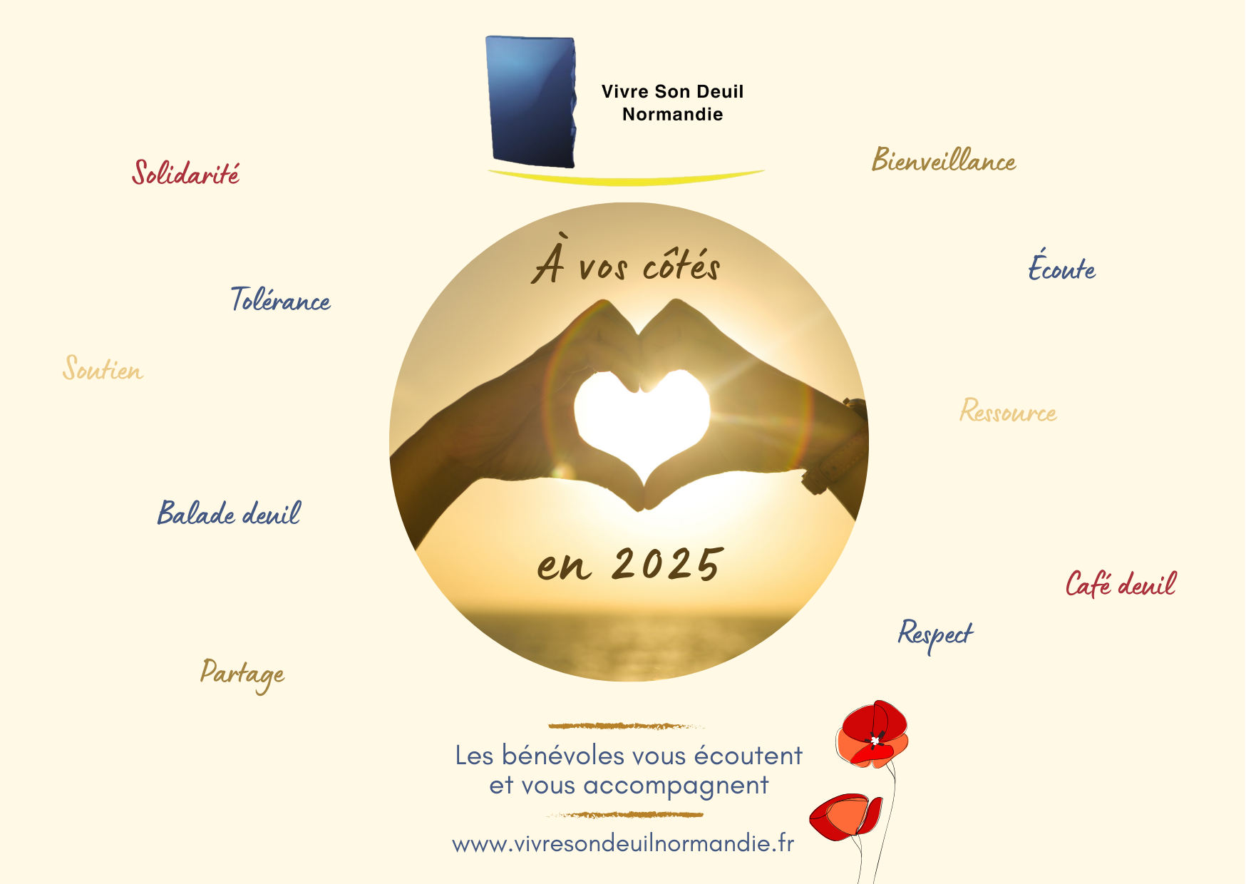 Vivre Son Deuil Normandie vous accueille en 2025